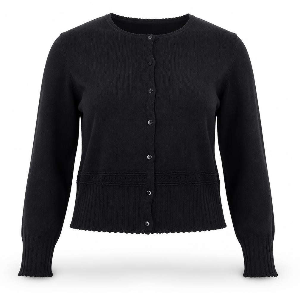 Designers at Debenhams Women Black Medium Cardigan Viscose Blend