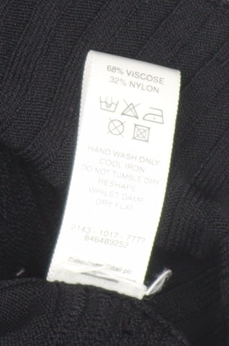 Designers at Debenhams Women Black Medium Cardigan Viscose Blend
