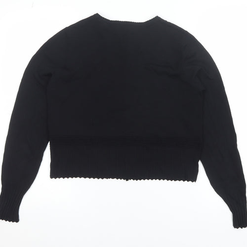 Designers at Debenhams Women Black Medium Cardigan Viscose Blend