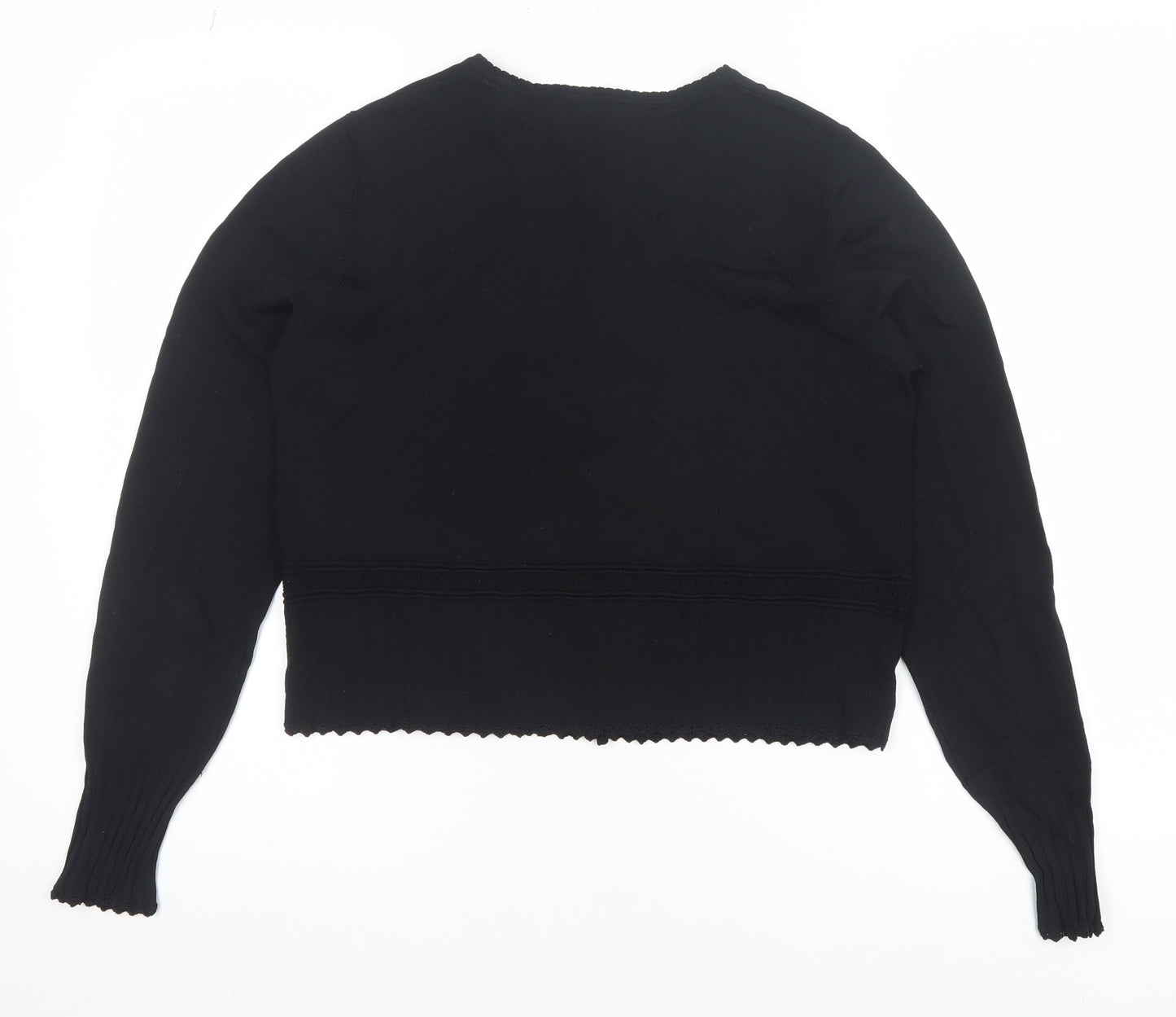 Designers at Debenhams Women Black Medium Cardigan Viscose Blend