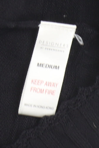 Designers at Debenhams Women Black Medium Cardigan Viscose Blend