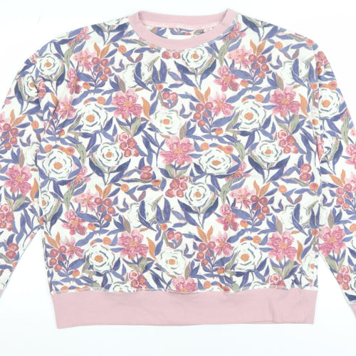 Next Womens Multicoloured Floral Long Sleeve Pyjama Top Size 16
