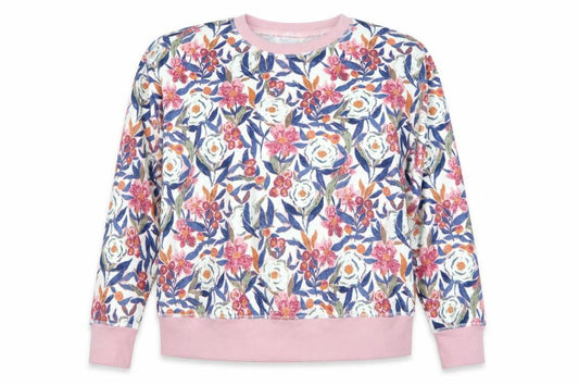 Next Womens Multicoloured Floral Long Sleeve Pyjama Top Size 16