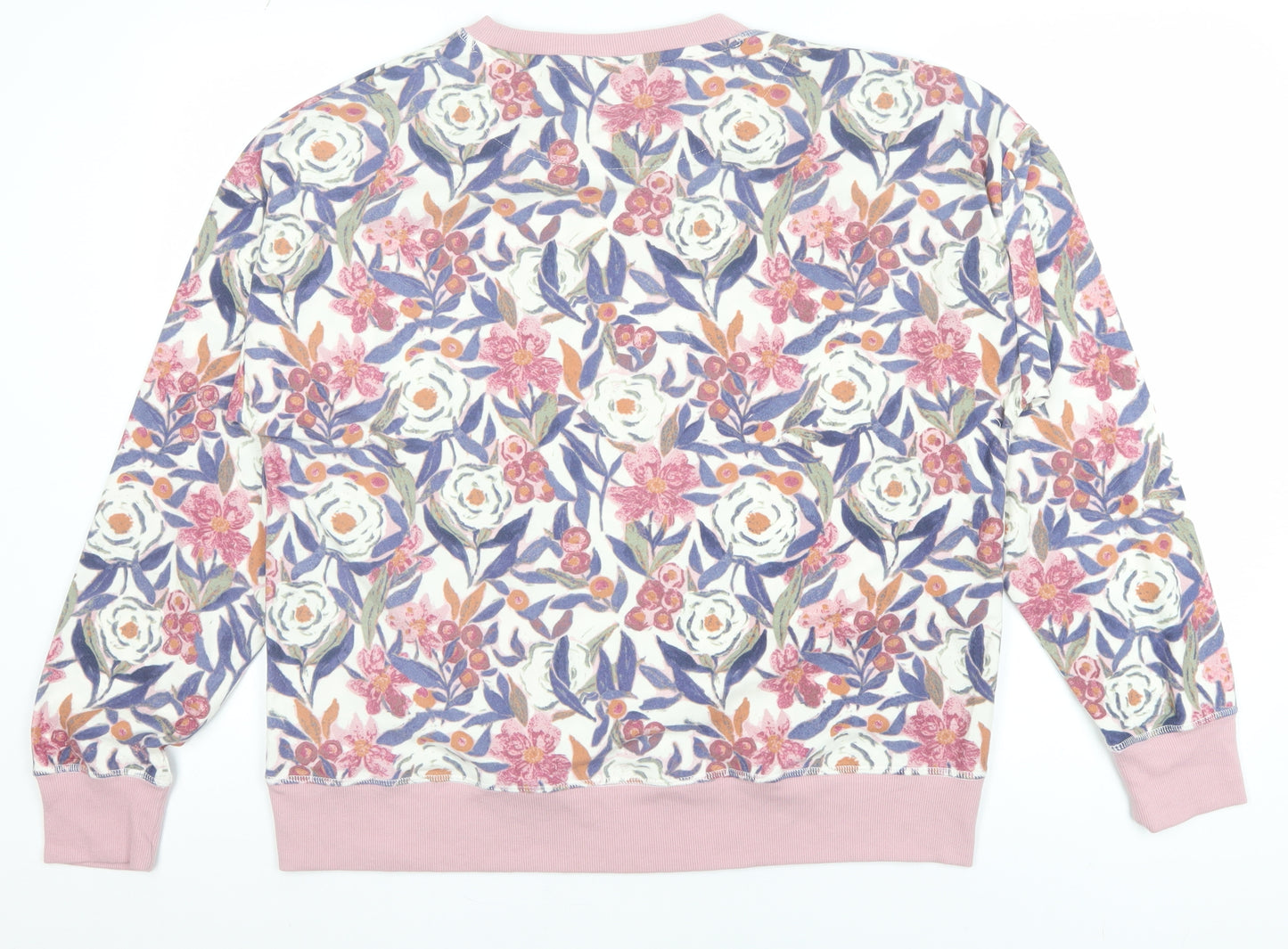 Next Womens Multicoloured Floral Long Sleeve Pyjama Top Size 16