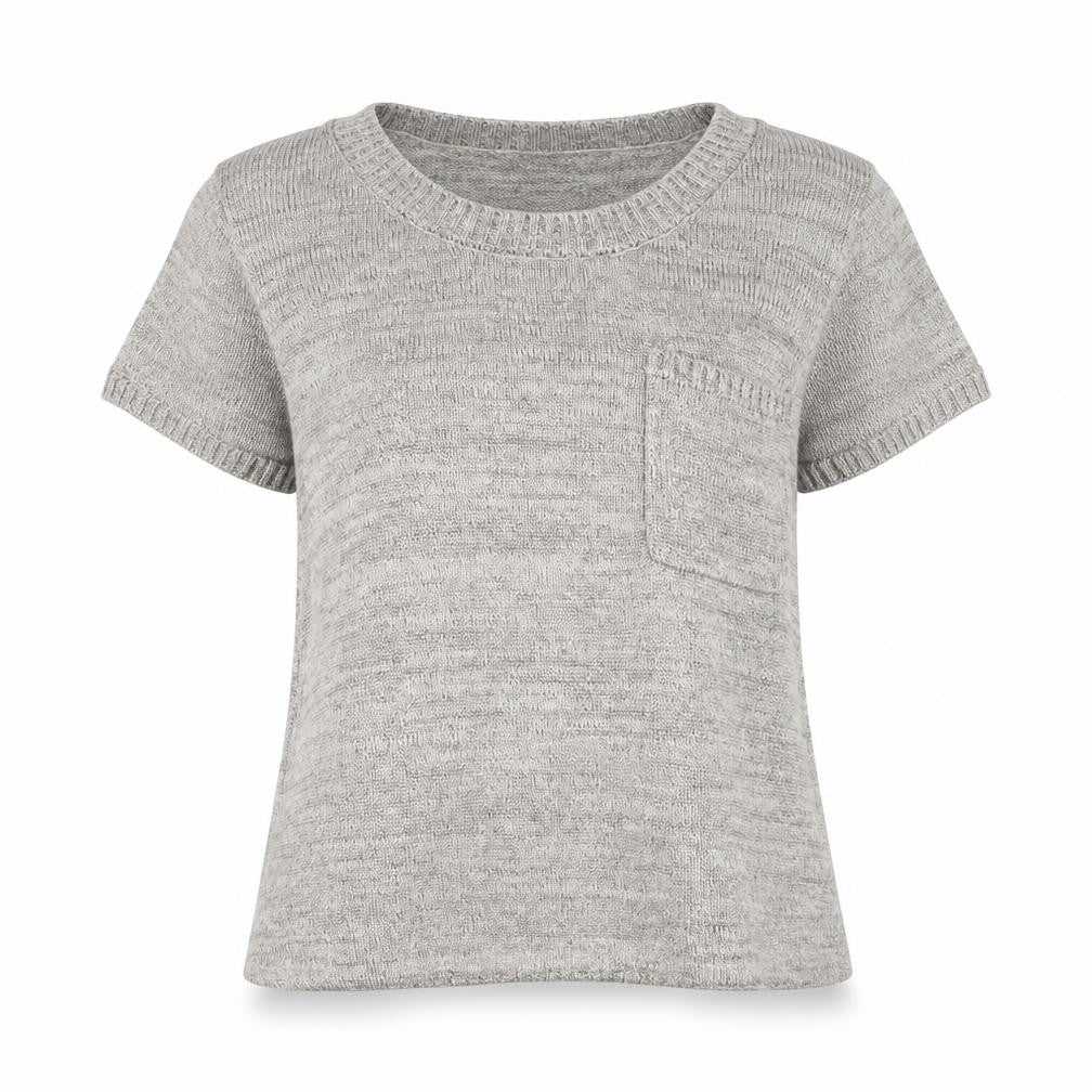 Butterfly by Matthew Williamson Women’s Beige Knit Short Sleeve Pullover Size 10