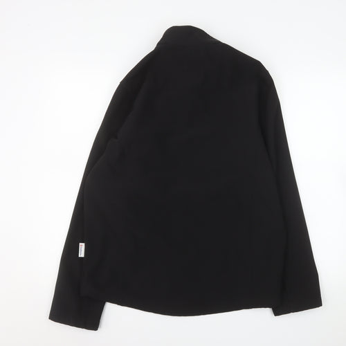 Lindström Women's Black Softshell Work Jacket Size S Windproof Full Zip