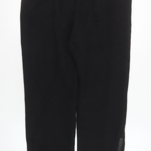 Sophlyine Womens Black Jogger Sweatpants L Cotton Blend Comfy Activewear Trousers