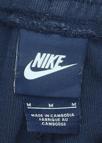 Nike Men’s Blue Jogger Trousers Size M Activewear Cotton Blend