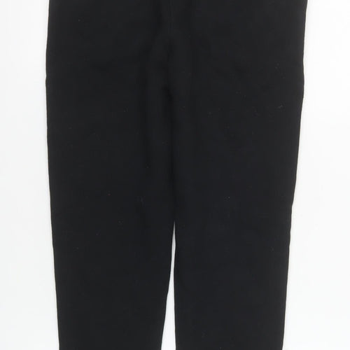FILA Boys Black Jogger Sweatpants 10-12 Years Cotton Blend Activewear