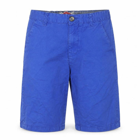 Lee Cooper Boys Blue Chino Shorts 11-12 Years Casual Cotton Blend