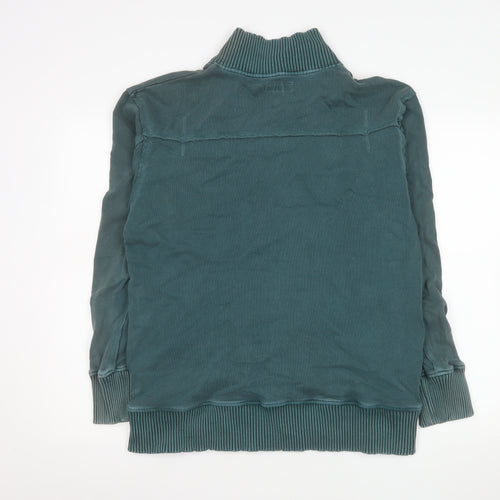 Rocha John Rocha Men's Green Cotton Full Zip Jacket Size L
