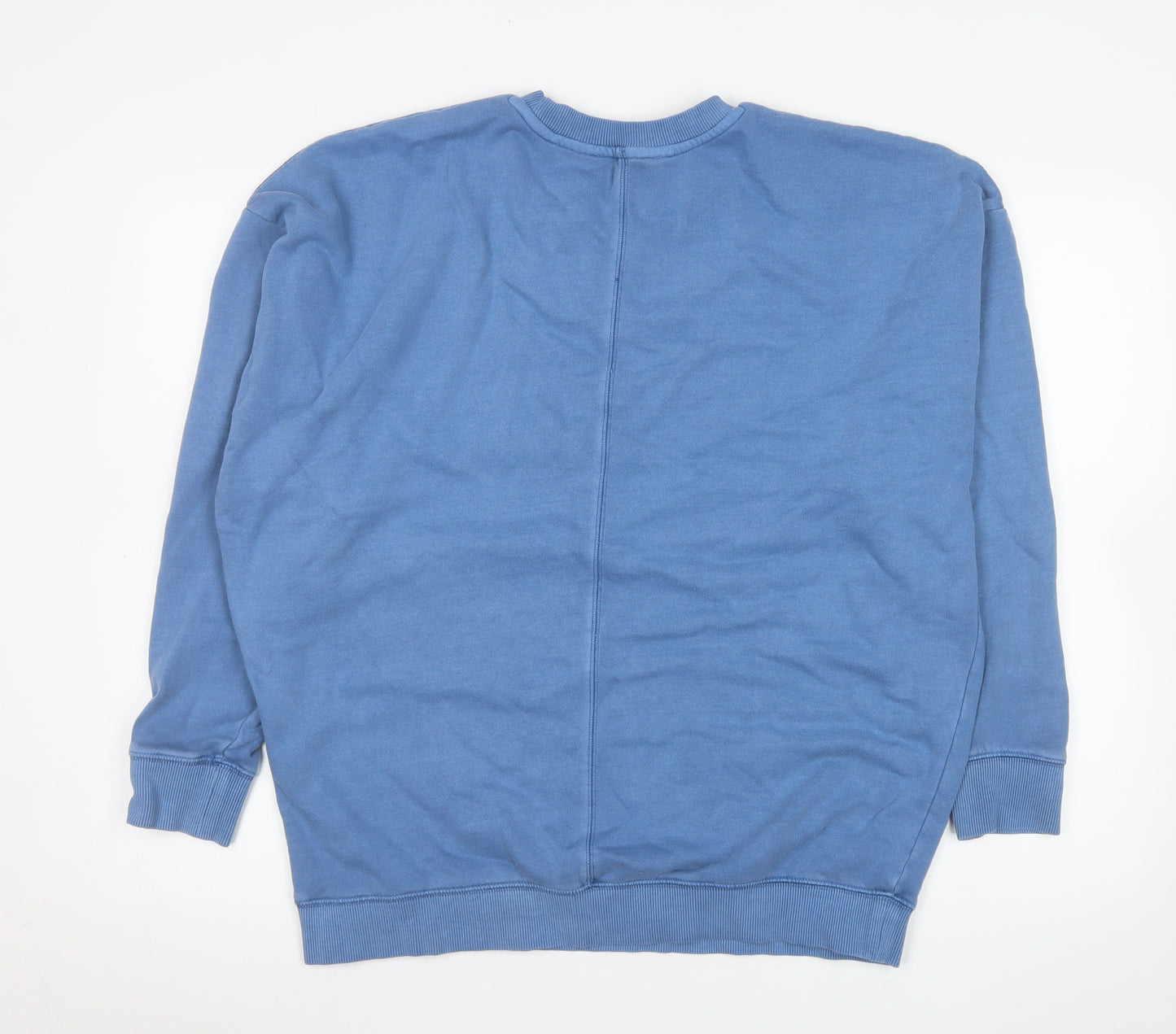 Marks and Spencer Men's Blue NYC Crew Neck Sweatshirt Size S