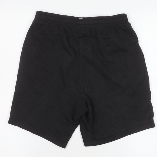 Puma Teens Black XL Sweat Shorts Gym & Training Activewear