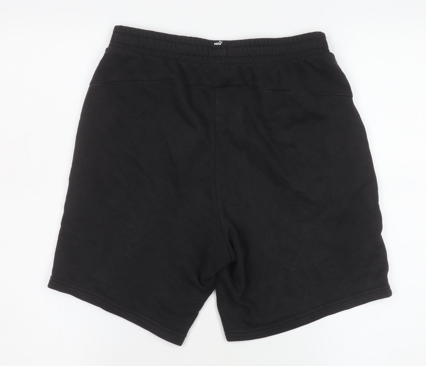 Puma Teens Black XL Sweat Shorts Gym & Training Activewear