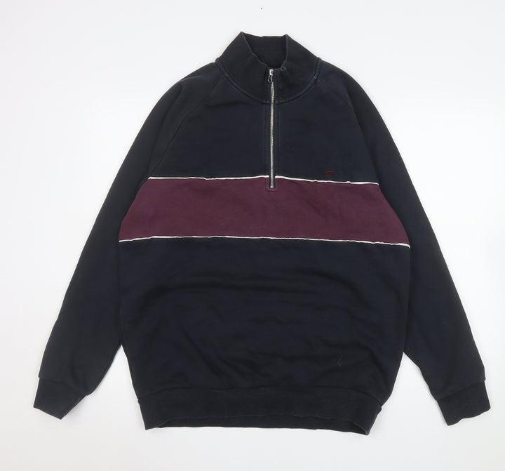 Farah 1920 Men's Multicoloured XL 1/4 Zip Sweatshirt