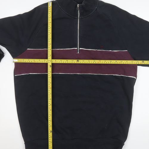 Farah 1920 Men's Multicoloured XL 1/4 Zip Sweatshirt
