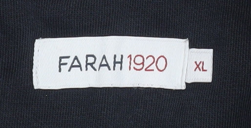 Farah 1920 Men's Multicoloured XL 1/4 Zip Sweatshirt