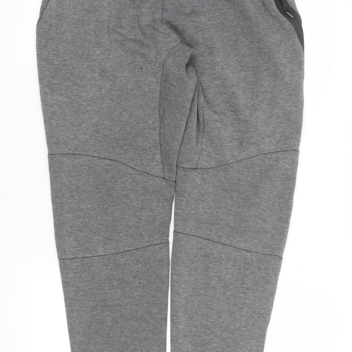 Nike Mens Grey Jogger Trousers M Regular Fit Knit Sweatpants