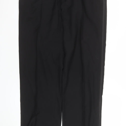 George Women's Black 36in Waist Dress Pants Trousers