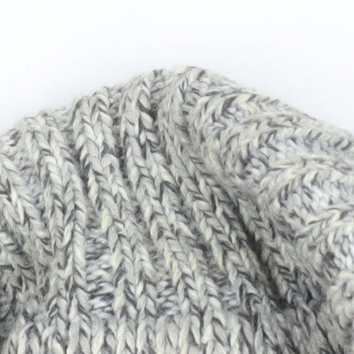 TU Women’s Grey Roll Neck Chunky Knit Acrylic Jumper Size 16
