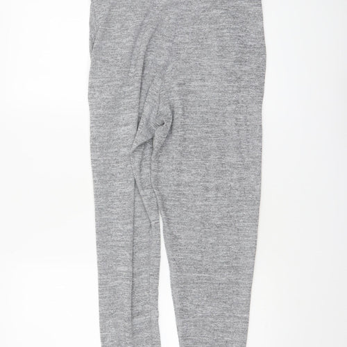 Misspap Womens Grey Jogger Trousers M Elastic Waist Comfort Fit