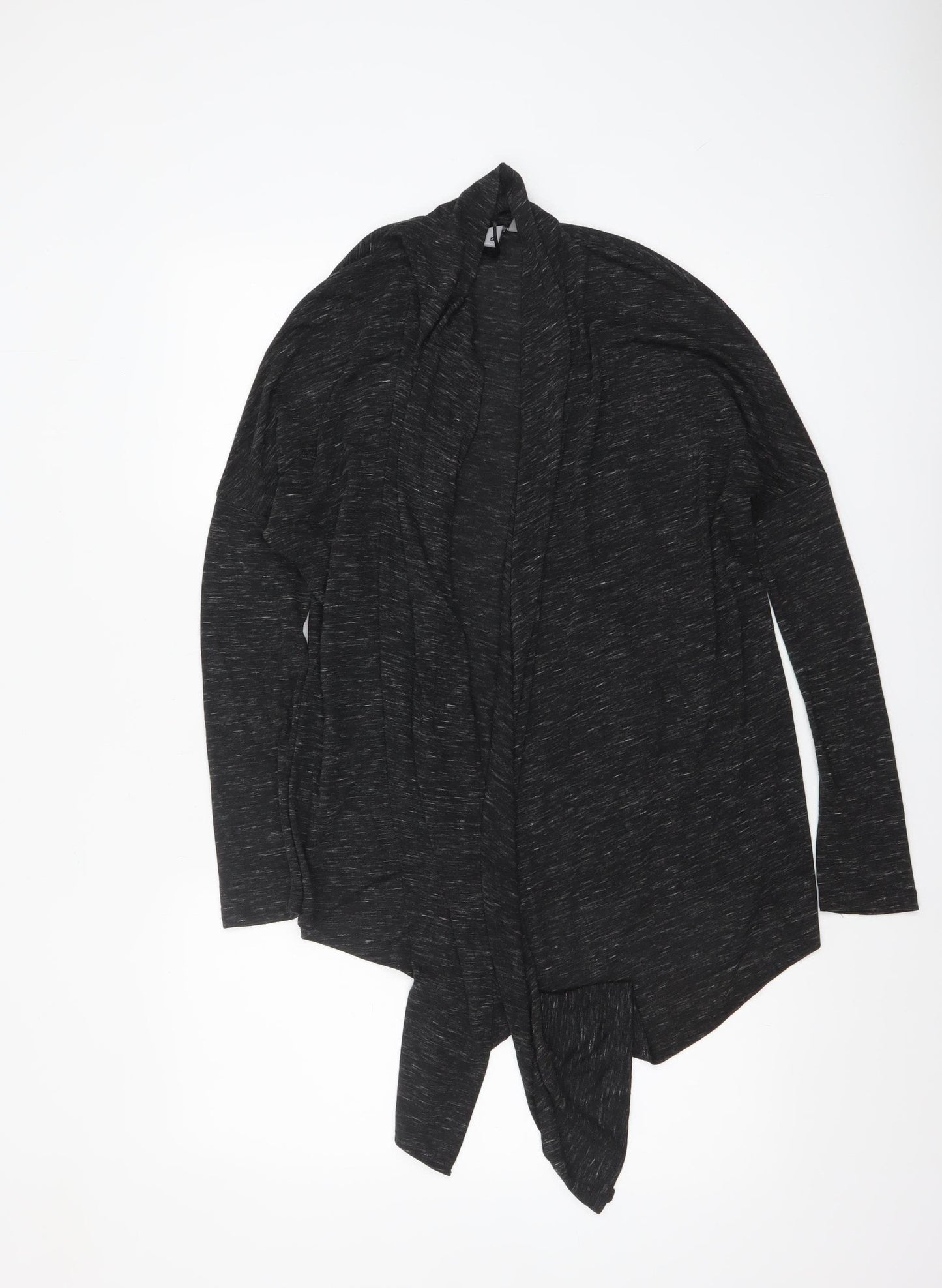 H&M Women’s Black Long Sleeve Wrap Jersey Cardigan Top Size S