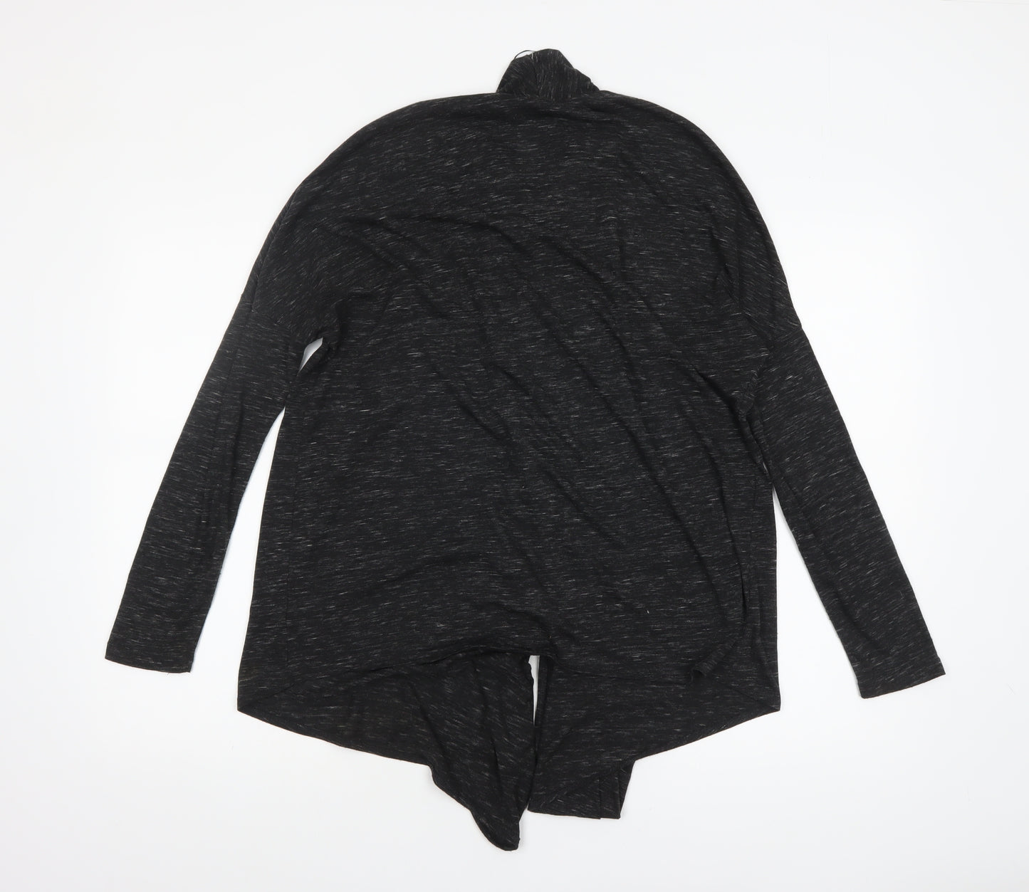 H&M Women’s Black Long Sleeve Wrap Jersey Cardigan Top Size S