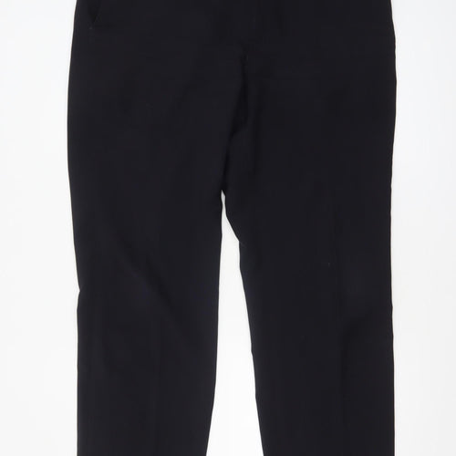 Marks and Spencer Men’s Navy Blue 42W 33L Regular Fit Dress Trousers