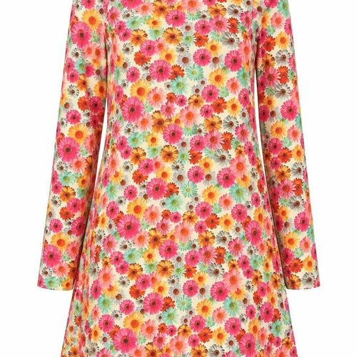 Club L Women’s Multicoloured Floral Shift Dress Size 8