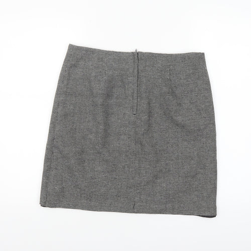George Women’s Grey Check Tweed Pencil Skirt Size 12