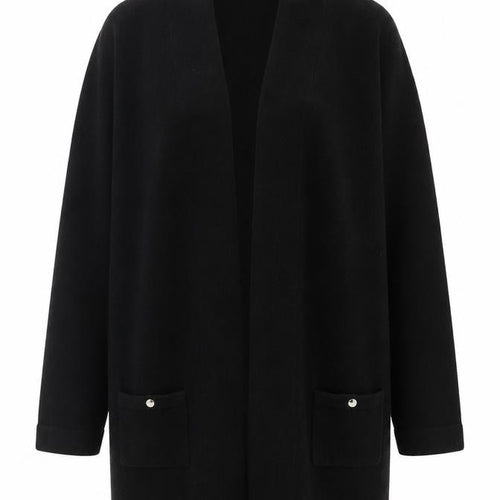 Bonmarché Women’s Black Knit Long Sleeve Open Cardigan M