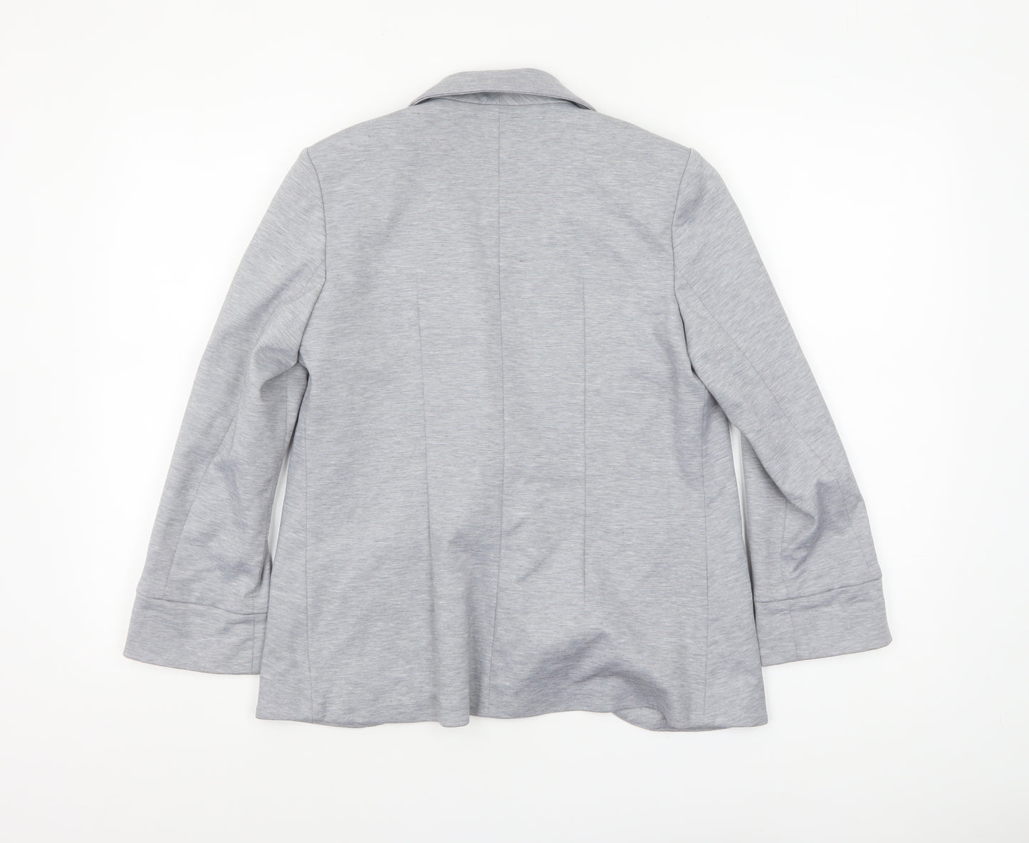 Miss Selfridge Women's Grey Size 10 Tailored Blazer Jacket