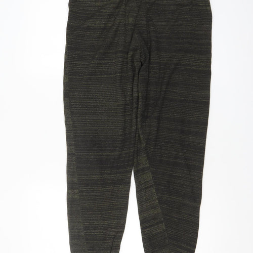 Warehouse Women's Black Jogger Trousers Size M Cotton Blend