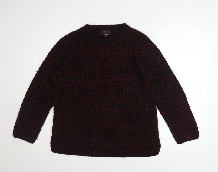 Simon Jeffrey Womens Multicoloured M Chunky Knit Long Sleeve Pullover Jumper