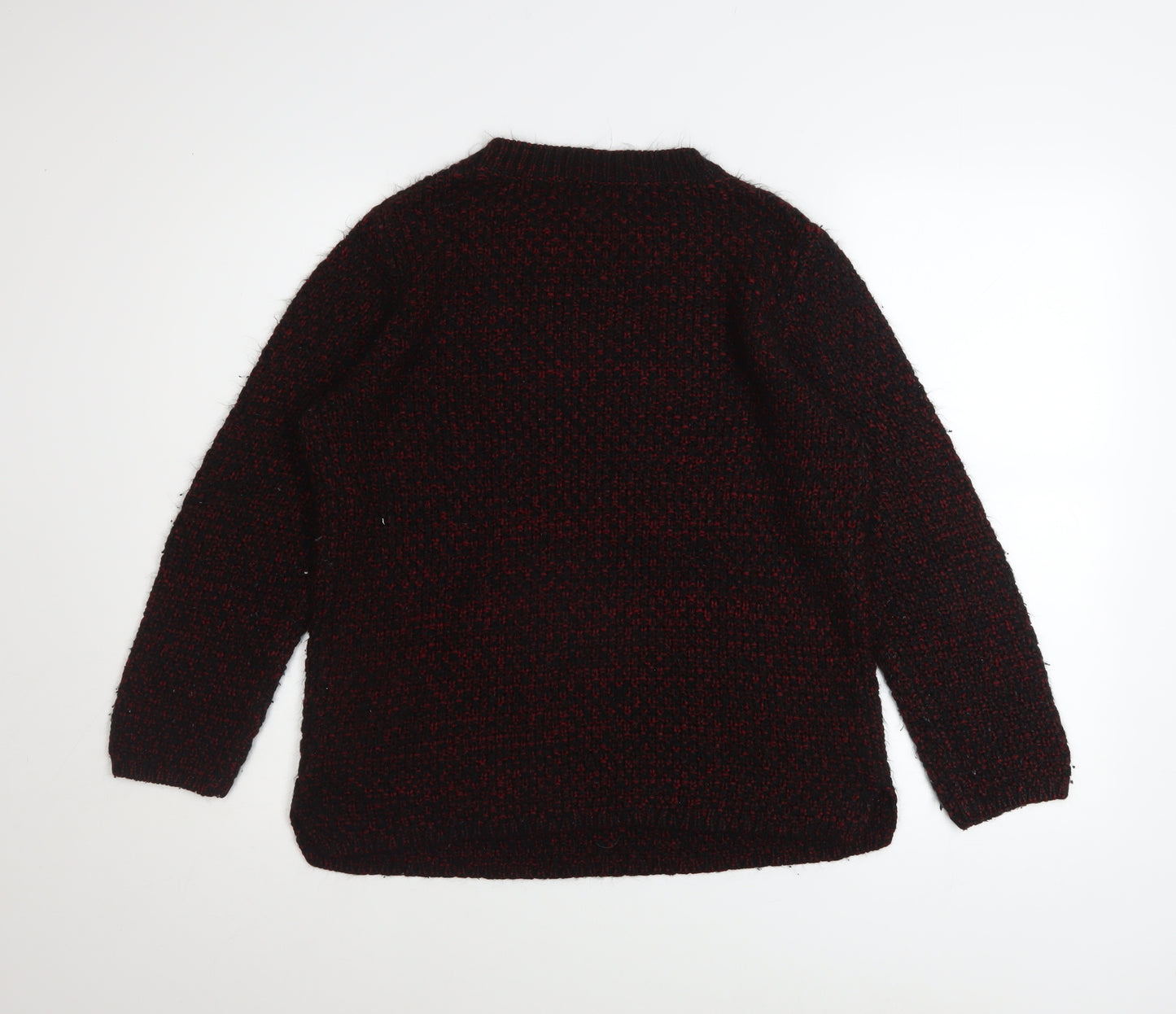 Simon Jeffrey Womens Multicoloured M Chunky Knit Long Sleeve Pullover Jumper