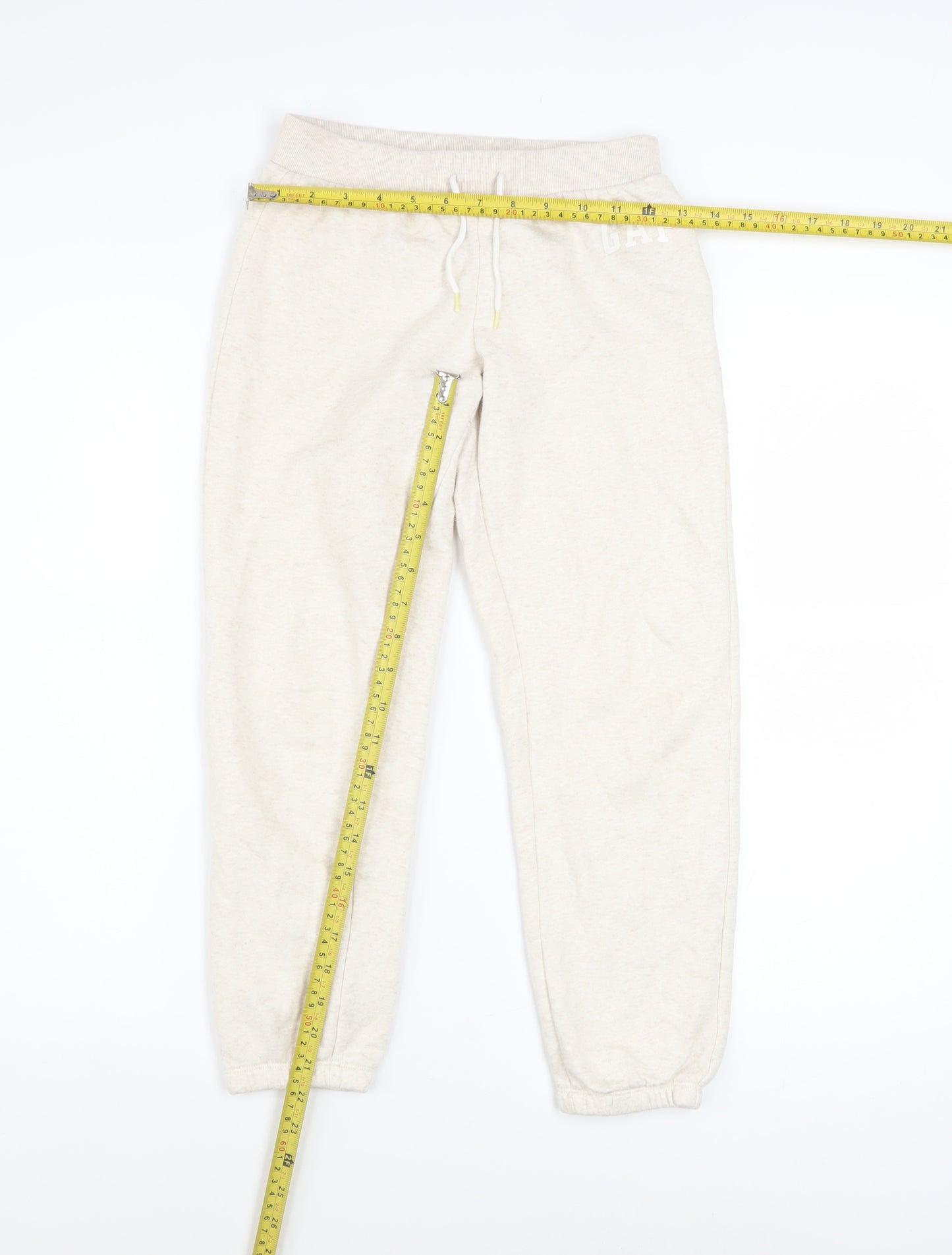 GAP Girls Beige Jogger Sweatpants Size 10 Years Cotton Blend Activewear