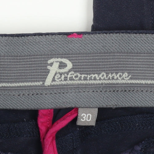 Performance Womens Blue Riding Trousers Size 14 Stretch Twill