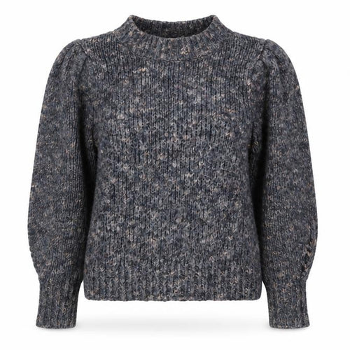 Madewell Women's Blue Mock Neck Knit Jumper Size S Long Sleeve Wool Blend