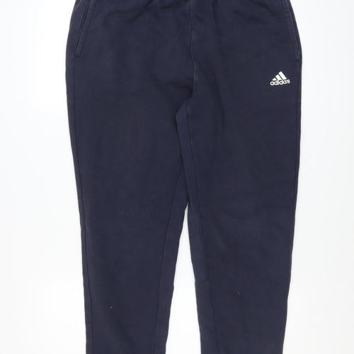 Adidas Men’s Blue 2XL Jogger Sweatpants Fleece Comfort Tapered Activewear