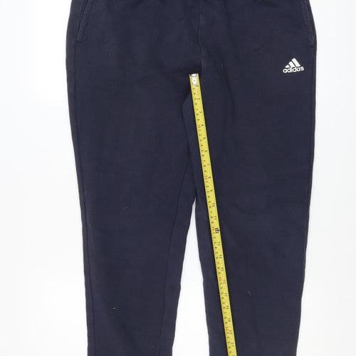 Adidas Men’s Blue 2XL Jogger Sweatpants Fleece Comfort Tapered Activewear