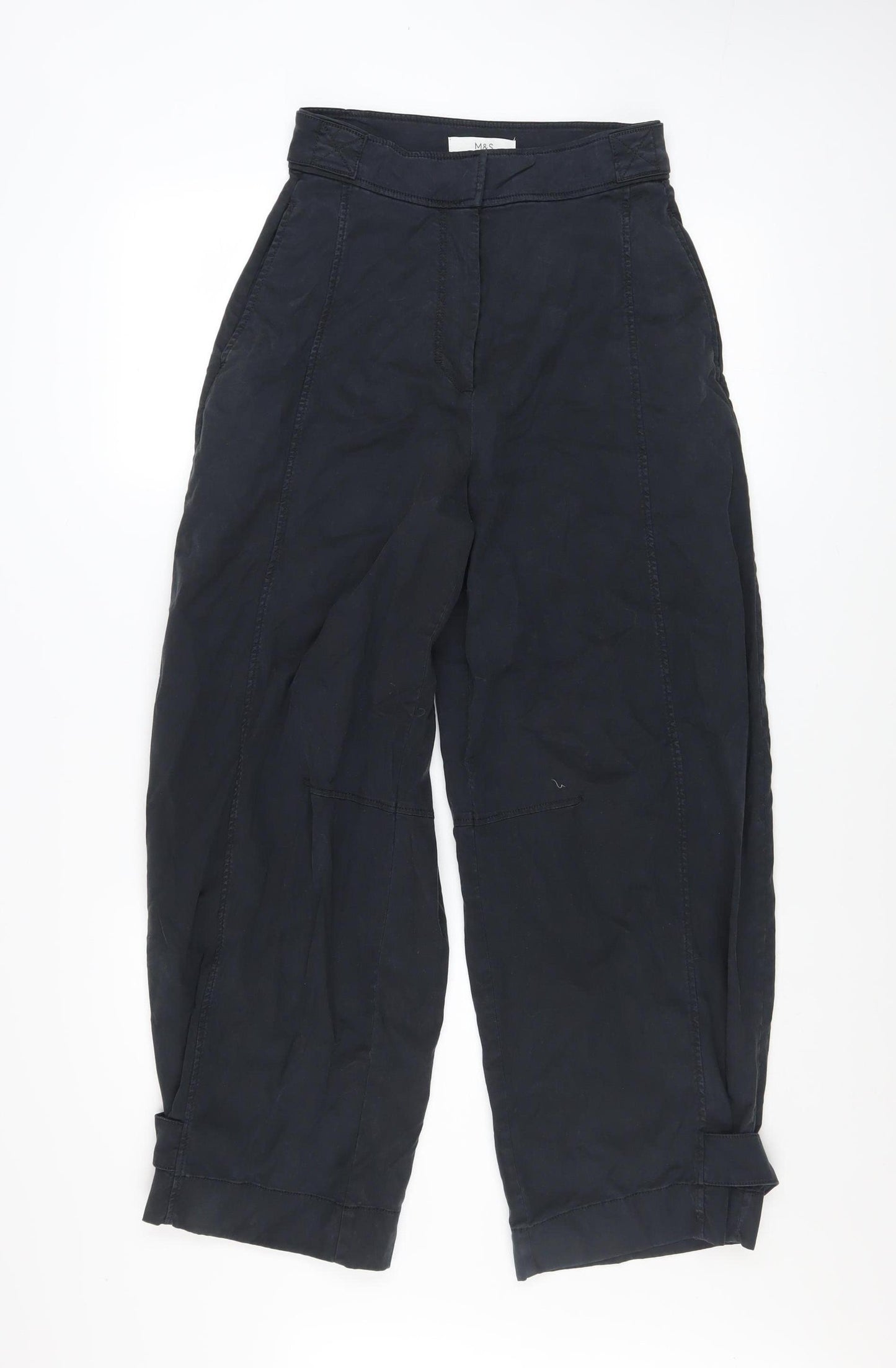 Marks and Spencer Women’s Black Size 8 Cargo Trousers