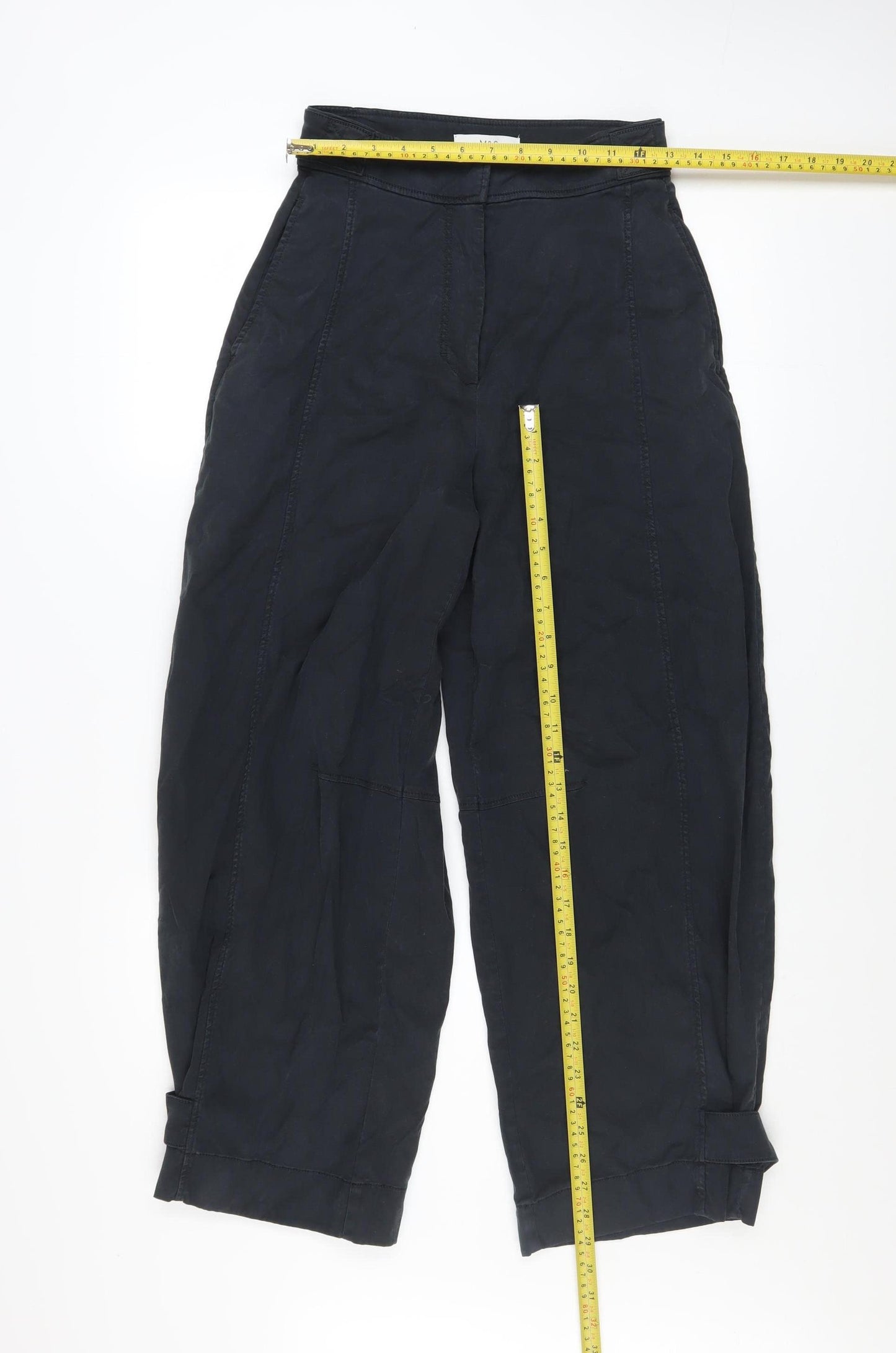 Marks and Spencer Women’s Black Size 8 Cargo Trousers