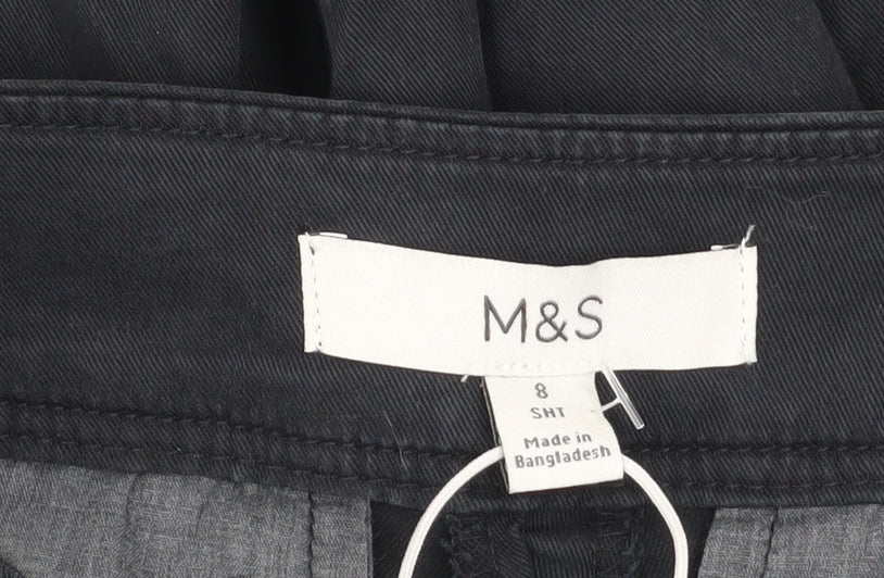 Marks and Spencer Women’s Black Size 8 Cargo Trousers