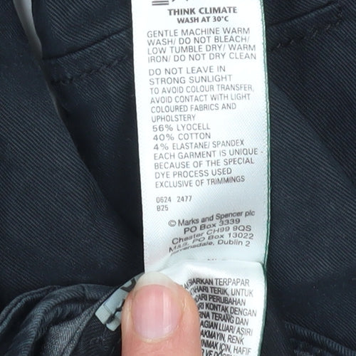 Marks and Spencer Women’s Black Size 8 Cargo Trousers