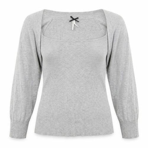 Next Women’s Grey Boat Neck Knit Shrug Jumper Size 20