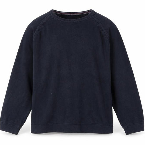 Marks and Spencer Men's Blue XL Cotton Crew Neck Jumper