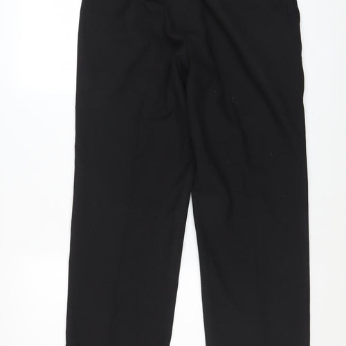 Marks and Spencer Mens Black 32in Regular Fit Dress Pants