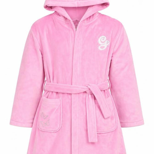 Marks and Spencer Girls Pink Wicked Glinda Robe 11-12 Years Hooded Belted