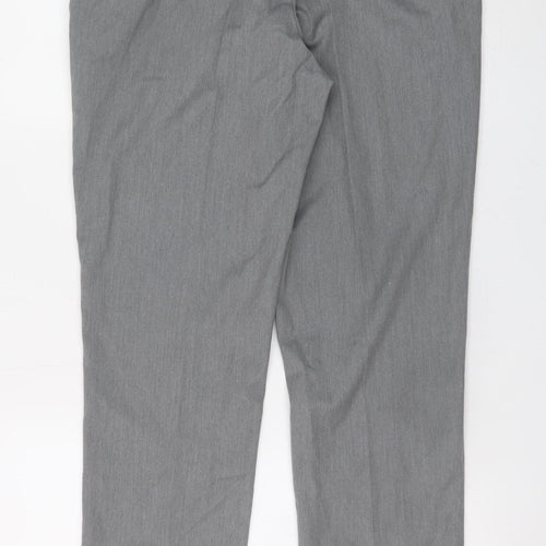 River Island Men's Grey Slim Fit Dress Pants 34R