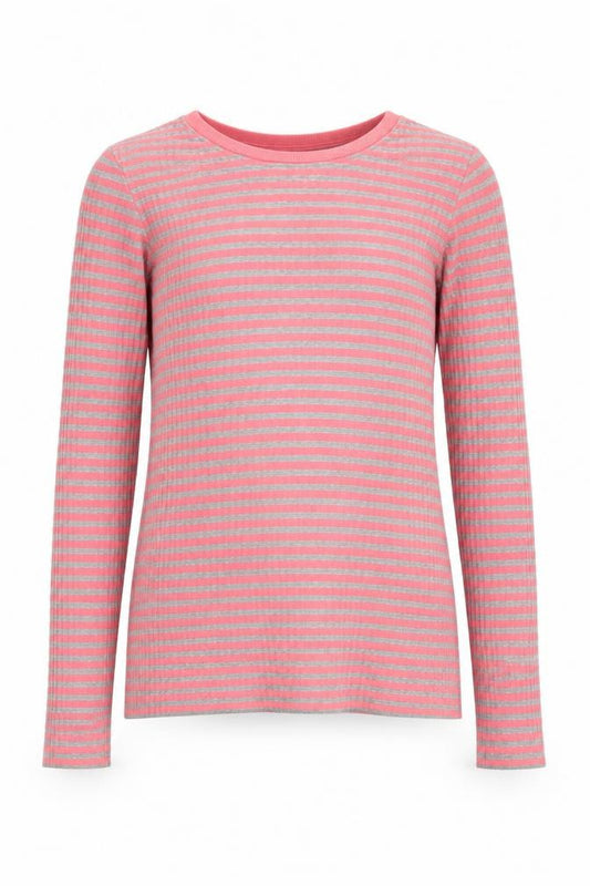 Name It Girls Pink Striped Long Sleeve Cotton Jersey T-Shirt 11-12 Years